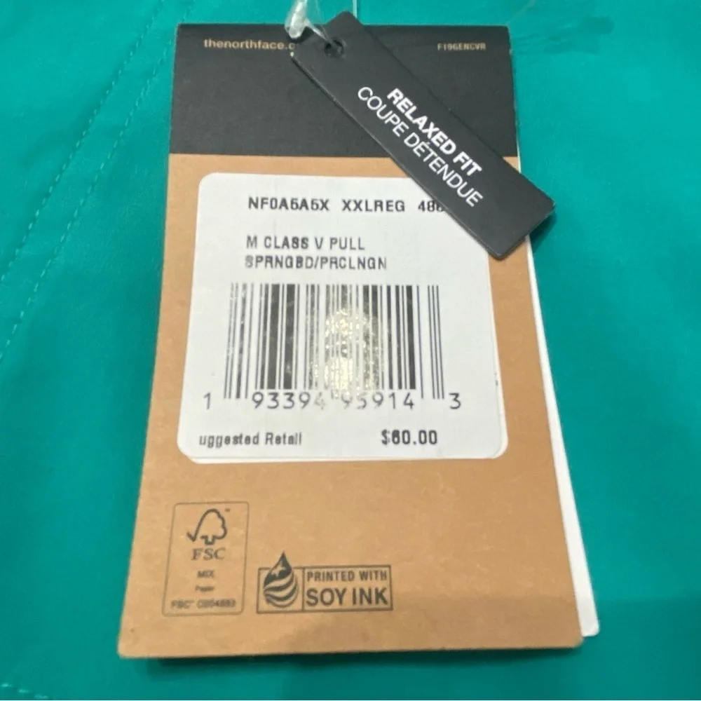 The North Face Shorts Class‎ V Pull on NWT Spring Bud Green Active Men's XXL
